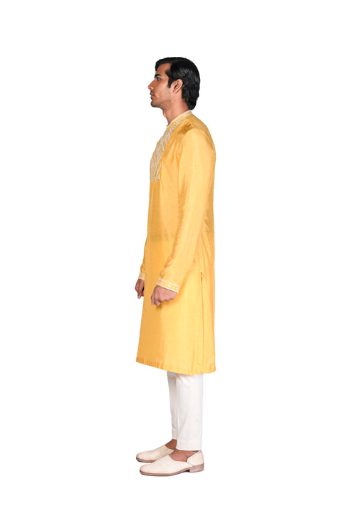 Waistcoast with EMB Kurta and Churidar